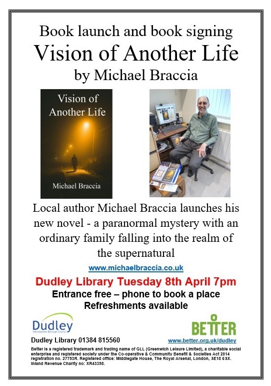 Dudley Library - Michael Braccia Book Launch and Signing